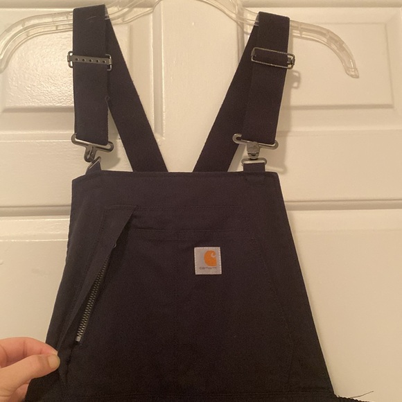 Women’s Petite Carhartt Thinsulated Bib Overalls - Picture 2 of 7